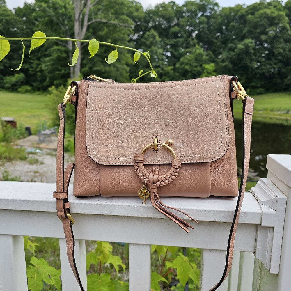 See By Chloe JOAN Handbag : Medium Purse Bag Pink Mauve Dusky